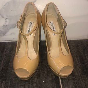 Nude heels from Steve Madden